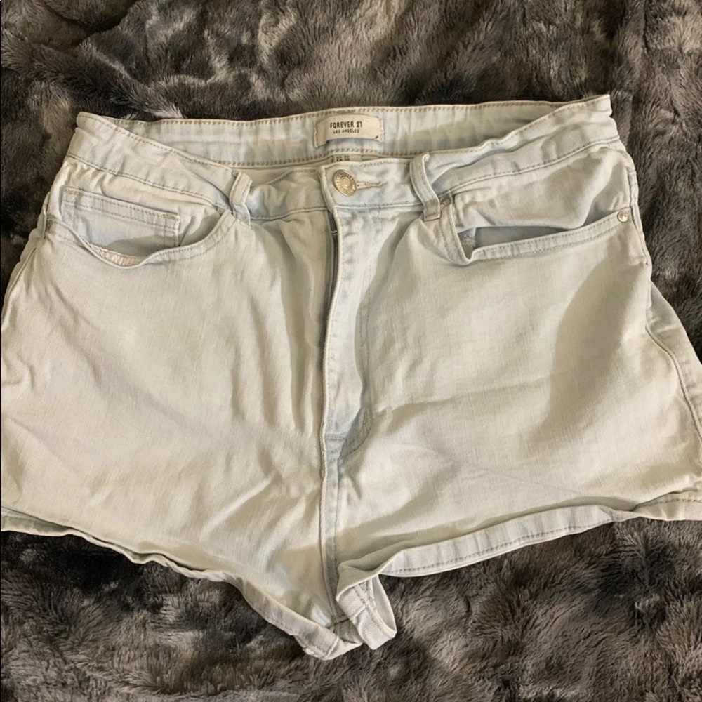 High waisted Denim Shorts